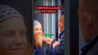 Muslim brothrr showed so muxh patience, may Allah reward him #muslim #islam #dawah #religion