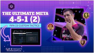 4-5-1 (2) Custom Tactics & Player Instructions • FIFA 23 Ultimate Guide | EAFC Tutorials