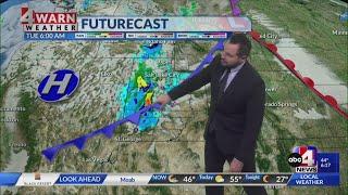 Soggy Tuesday morning for Utah with mountain snow and valley rain