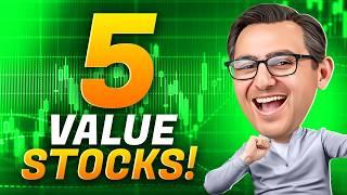 Top 5 Stocks To BUY Right Now! (Undervalued Stocks)