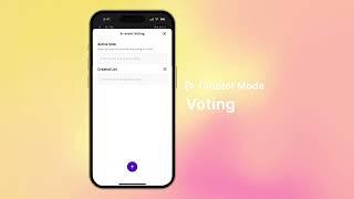 Get to know your audience better with Tevi's new Voting Feature for Creators!