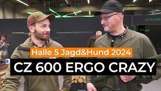 Jagd & Hund 2024: Die CZ 600 Ergo CRAZY - Gert Mürmann aus Wittenberg legt Hand an