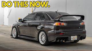 Mitsubishi Lancer Evolution X Trim Restoration the right way!