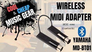 Wireless Midi Adapter - Yamaha MD-BT01 - Midi Over Bluetooth