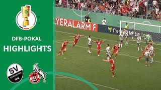 Olesen saves Cologne late on | SV Sandhausen vs. 1. FC Köln 2-3 | Highlights | DFB-Pokal First Round