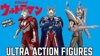 Zoffy, Ultra Zero Mantle Set & Ultimate Shining Zero Review - Ultraman Ultra Action Figures