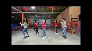 Line Dance 2 Produk Manado. Choreo by Angelia Lanasa. Demo by ULD MINSEL Motoling.