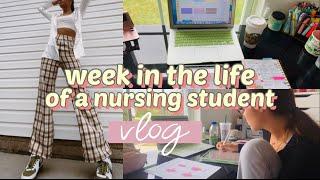 WEEK IN THE LIFE OF A NURSING STUDENT | vlog