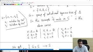 Lecture 33 - Group actions