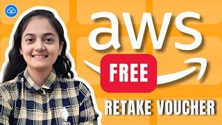 AWS FREE Retake Exam Voucher 2025 | How to Take AWS Voucher Coupon? | Full Explanation