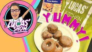 Kids Doughnut Muffins - Nutritional Ninjas Donut Muffins Kit - Lucas' Kitchen