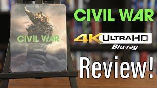 Civil War (2024) 4K UHD Blu-ray Review!