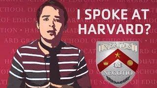 Speaking at HARVARD UNIVERSITY - Fake Guru X (SCHOLARLY!!!)