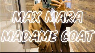 153 키작녀 막스마라 롱코트 마담코트 사이즈0.  찐 후기 (️절대 수선하지 마시오!️) Max Mara 101801 Madame Coat