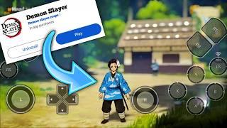 PLAYING DEMON SLAYER GAME IN MOBILE  | Demon Slayer game android