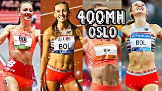 Femke Bol sets a world-leading 400-meter hurdle time of 52.30 - Bislett Games Oslo Diamond League