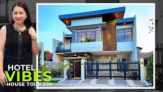 5-Star Hotel Ambiance! Brand New House in BF Resort Village Las Pinas. House Tour 290