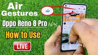 Oppo Reno 8 Pro Air Gestures Feature How to Use | Realme Air Gestures Feature | Oppo Air Gestures