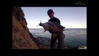 1323 - Makkie Fishing Near whistling rock Quobba WA