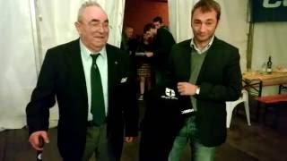 Anolino Party del Parma Club Fidenza - L''arrivo di Luca Carra al Palacomeser