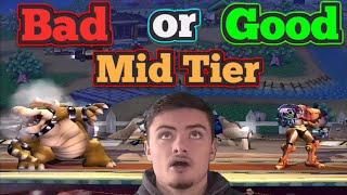 Are the MID TIER CHARACTERS in SUPER SMASH BROS BRAWL any GOOD??? | MID TIER