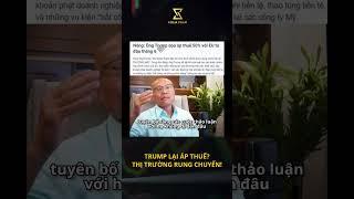 TRUMP DOẠ ÁP THUẾ - THỊ TRƯỜNG RUNG CHUYỂN? #putin #trump #fyp