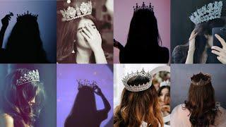 Aesthetic Queens crown dp's ideas for girls 