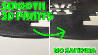 How To Get A Smooth Top Layer | No Sanding | 3D Printing Tips & Tricks