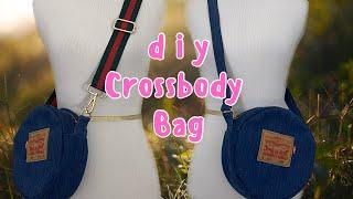 Transform your jeans:  DIY sling bag!