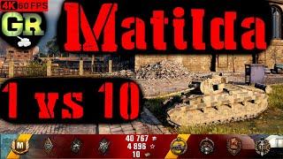 World of Tanks Matilda Replay - 13 Kills 2K DMG(Patch 1.4.0)