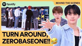 ZEROBASEONE turns their backs on us (literally)ㅣBehind the Scenes