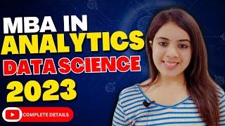 MBA in Business Analytics and Data Science | Complete Details