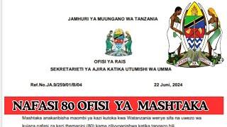 TANGAZO LA NAFASI 80 ZA KAZI OFISI YA MASHTAKA| AJIRA MPYA ZA MAWAKILI WASOMI 2024