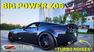 I Built a CUSTOM EXHAUST for my 1200Hp Twin Turbo Corvette Z06!! *IT'S LOUD*