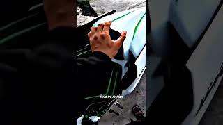 Momen Paropo Nauli nganterin keponakannya naik kawasaki ninja H2 White #motovlog #paroponauli