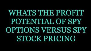 PROFIT POTENTIAL   STOCKS VS OPTIONS IN WEBULL