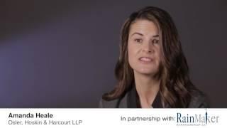 Amanda Heale - Osler, Hoskin & Harcourt LLP - Lexpert Rising Stars 2016