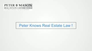 Peter B Mason Real Estate Lawyer Edmonton