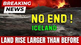 Speed is accelerating underneath Svartsengi - Magma is rising up again ! #Iceland #Volcano #Eruption