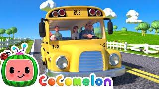 Wheels on the Bus! | @CoComelon | Kids Learn! | Nursery Rhymes | Sing Along