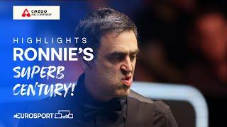 Ronnie O'Sullivan's superb Century!  | 2024 World Snooker Championship Highlights