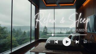 2 Hours of Relaxing Rain Sounds | Perfect for Sleep and Relaxation