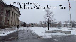 Williams College Campus Tour in Winter - Kinda Katie