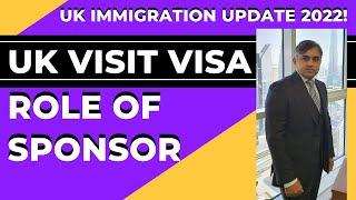 Role Of Sponsor| UK Visit Visa| UK Immigration Updates