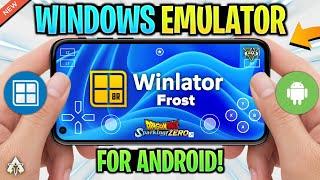  WINLATOR FROST V8.R1 - SETUP & GAMEPLAY | WHAT'S NEW? | BEST WINDOWS EMULATOR ANDROID