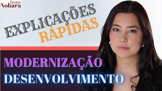 Modernização e Desenvolvimento