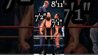 THE BIG SHOW ANDRE THE GIANT & ROBERT WADLOW FACE TO FACE #shorts