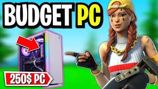 Best Budget PC for Fortnite Under 250$! (144FPS+ INSANE PERFORMANCE)