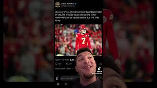 Chiefs superstar hurt!! #trending #chiefs #harrisonbutker #shorts #sports #patrickmahomes #nfl #fyp