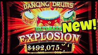 Lets check out the new Dancing Drums slot